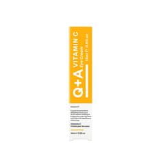 Q+A Očný krém s vitamínom C Q+A (Eye Cream) 15 ml