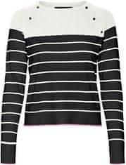 Vero Moda Dámsky sveter VMALMA Regular Fit 10300043 Black (Veľkosť L)