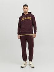 Jack&Jones Pánska mikina JJEJOSH Relaxed Fit 12236513 Port Royale (Veľkosť L)