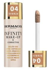 Dermacol Vysoko krycí make-up a korektor Infinity (Multi-Use Super Coverage Waterproof Touch) 20 g (Odtieň 02 Beige)