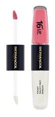 Dermacol Dlhotrvajúca dvojfázová farba na pery a lesk 16H Lip Colour ( Extreme Long-Lasting Lips tick ) 4 + 4 (Odtieň 31)