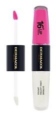 Dermacol Dlhotrvajúca dvojfázová farba na pery a lesk 16H Lip Colour ( Extreme Long-Lasting Lips tick ) 4 + 4 (Odtieň 20)