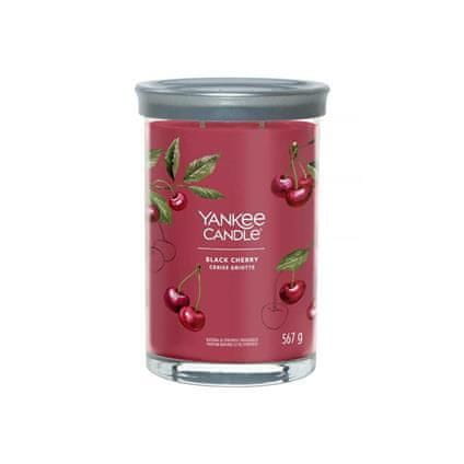 Yankee Candle Aromatická sviečka Signature tumbler veľký Black Cherry 567 g