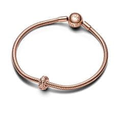 Pandora Slušivý bronzový klip Rose 782716C00