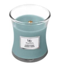 Woodwick Vonná sviečka váza Evergreen Cashmere 85 g