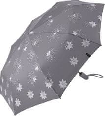 Esprit Dámsky skladací dáždnik Easymatic Light 58722 silver metalic