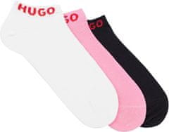 Hugo Boss 3 PACK - dámske ponožky HUGO 50502049-961 (Veľkosť 39-42)