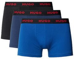 Hugo Boss 3 PACK - pánske boxerky HUGO 50469766-420 (Veľkosť M)