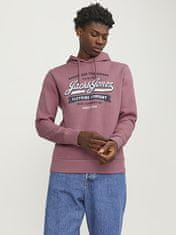 Jack&Jones Pánska mikina JELOGO Standard Fit 12233597 Mesa Rose (Veľkosť L)