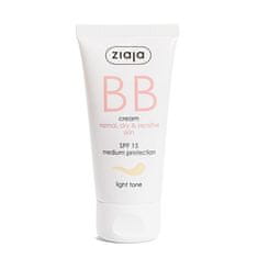 Ziaja BB krém pre normálnu, suchú a citlivú pleť SPF 15 Light Tone ( BB Cream ) 50 ml