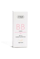 Ziaja BB krém pre normálnu, suchú a citlivú pleť SPF 15 Light Tone ( BB Cream ) 50 ml