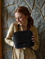 Vuch Dámska crossbody kabelka Cara Dotty Black