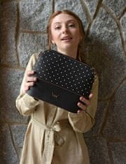 Vuch Dámska crossbody kabelka Cara Dotty Black