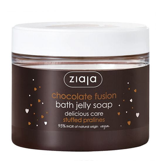 Ziaja Želé do kúpeľa Chocolate Fusion (Bath Jelly Soap) 260 ml