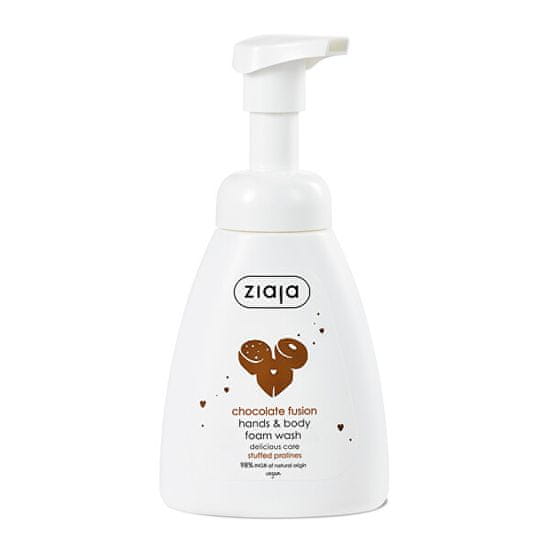 Ziaja Penové mydlo na ruky a telo Chocolate Fusion (Hand & Body Foam Wash) 250 ml