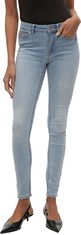 Vero Moda Dámske džínsy VMFLASH Skinny Fit 10300174 Light Blue Denim (Veľkosť XXL/34)