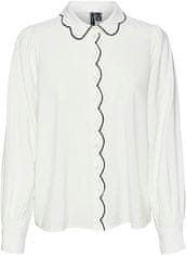Vero Moda Dámska košeľa VMGIGI Regular Fit 10303039 Cloud Dancer (Veľkosť L)
