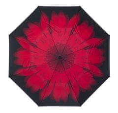 Blooming Brollies Dámsky palicový dáždnik Inside Out Red Daisy Umbrella EDIORD