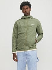 Jack&Jones Pánska bunda JJOLIVER 12249371 Oil Green (Veľkosť XL)