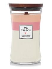 Woodwick Vonná sviečka váza Trilogy Blooming Orchard 609,5 g