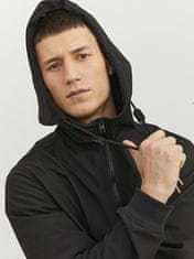 Jack&Jones Pánska softshell bunda JJEBASIC 12236300 Black (Veľkosť L)