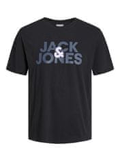 Jack&Jones Pánske pyžamo JACULA Standard Fit 12254994 Black (Veľkosť L)