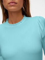 Vero Moda Dámske tričko VMCAROL Regular Fit 10300936 Clearwater (Veľkosť L)