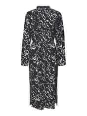 Vero Moda Dámske šaty VMCIA Regular Fit 10300489 Black (Veľkosť L)