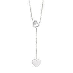Preciosa Nežný náhrdelník so srdiečkami Pearl Passion 5382 00