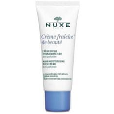 Nuxe Hydratačný vyživujúci krém na suchú až veľmi suchú pleť Creme Fraiche De Beauté (48HR Moisturising R (Objem 30 ml)