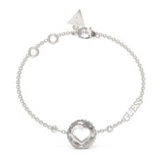 Guess Nežný oceľový náramok Rolling Hearts JUBB03344JWRH (Rozmer 17 - 21 cm - L)