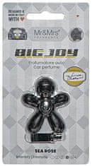 Mr&Mrs Fragrance Big Joy Sea Rose Black - vůně do auta