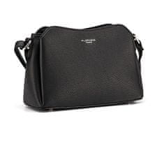 FLORA & CO Dámska crossbody kabelka 2516 noir