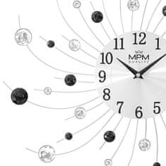 MPM QUALITY Designové kovové hodiny MPM Starlino E04.4283.70