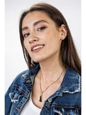 Marc Malone Originálny pozlátený náhrdelník Anna Brown Necklace MCN23020G