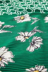 Desigual Dámska šatka Fou Green Arty Squa 24SAWA344014