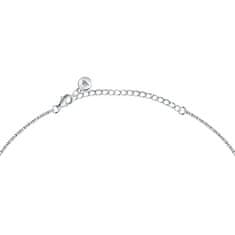 Morellato Nežný strieborný náhrdelník so zirkónmi Tesori SAIW193