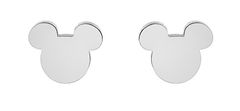 Disney Minimalistické oceľové náušnice Mickey Mouse E600179L-B.CS