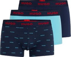 Hugo Boss 3 PACK - pánske boxerky HUGO 50480170-440 (Veľkosť XL)