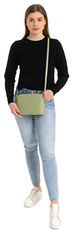 David Jones Dámska crossbody kabelka CM6938 Apple Green