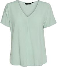 Vero Moda Dámske tričko VMBRIT Loose Fit 10285552 Silt Green (Veľkosť M)