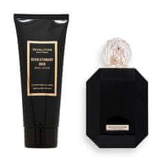 Makeup Revolution Darčeková sada Revolutionary Noir EDT & Body Lotion Gift Set