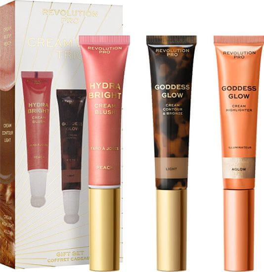 Revolution PRO Darčeková sada Cream Face Wand Trio Light