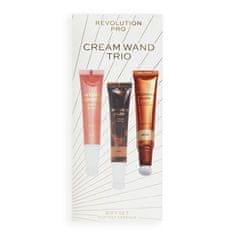 Revolution PRO Darčeková sada Cream Face Wand Trio Light