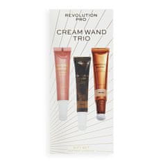 Revolution PRO Darčeková sada Cream Face Wand Trio Medium