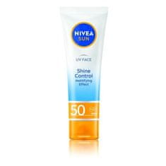 Nivea Zmatňujúci pleťový krém na opaľovanie SPF 50 (Mattifying Effect Shine Control) 50 ml