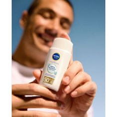 Nivea Ochranný pleťový krém Derma Skin Clear SPF 50+ 40 ml