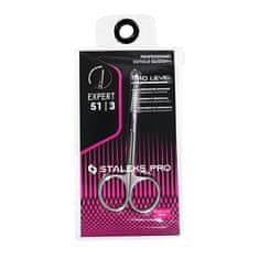 STALEKS Nožnice na nechtovú kožičku so zahnutou špičkou Expert 51 Type 3 (Professional Cuticle Scissors with