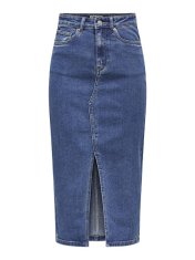 ONLY Dámska sukňa ONLSIRI 15324365 Medium Blue Denim (Veľkosť M)