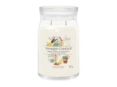 Yankee Candle Aromatická sviečka Signature sklo veľké Sweet Vanilla Horchata 567 g